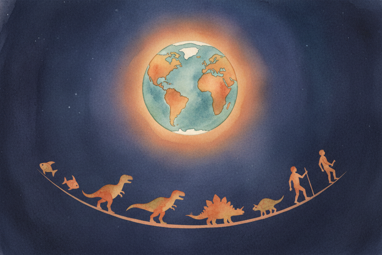 Geothermal energy is clean — ~~no smoke, no pollution~~. It's reliable — the Earth's heat **doesn't stop at night or whe