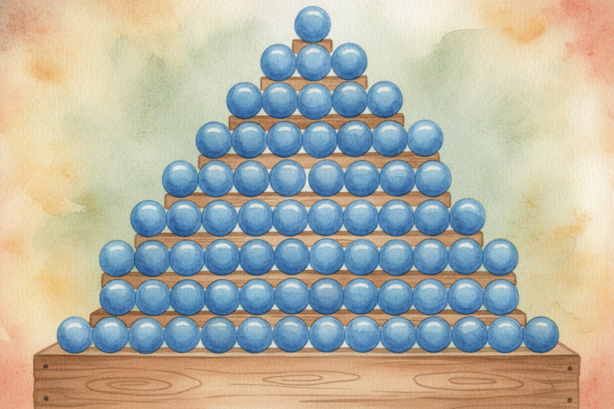 Everything around you is built from particles — **unimaginably tiny pieces**, far too small to see. In a solid, these pa