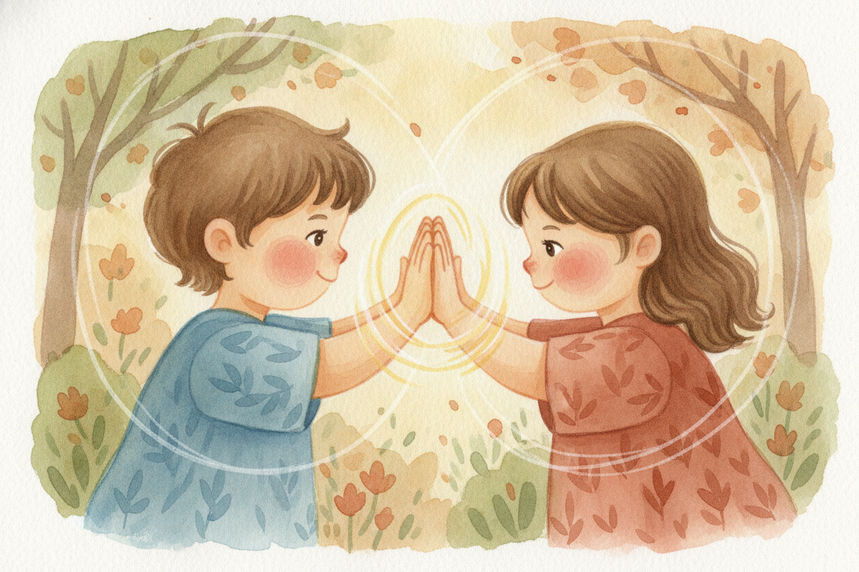 Other friendly pairs use simple little ratios too — **three wobbles against two**, or four against three. The numbers ar