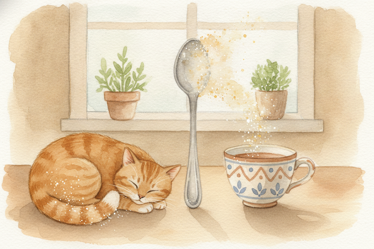 Look at anything around you — a spoon, a cat, your own thumb. They all feel like solid, finished things. ~~But here's th