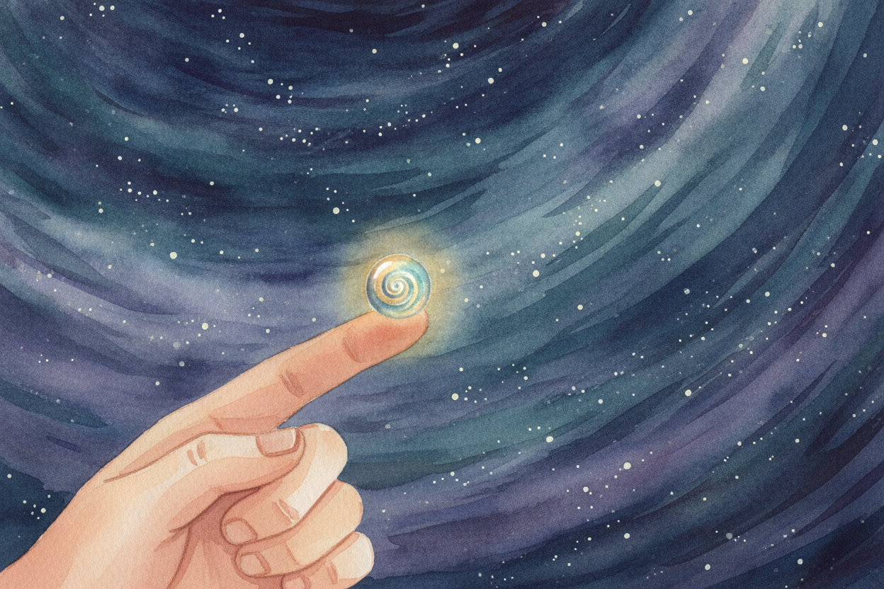 Atoms are **unbelievably small**. A single drop of water holds **more atoms than there are stars you could ever count**.