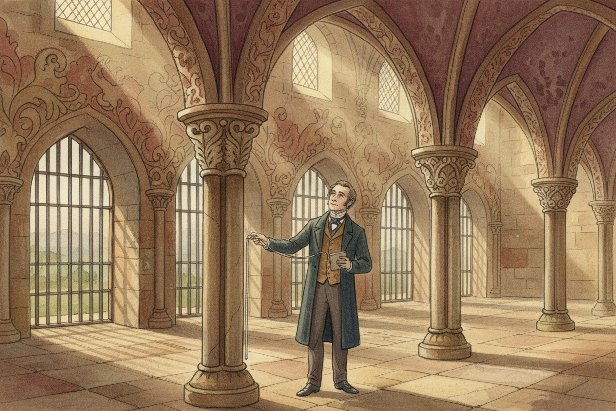 After the French Revolution, the government turned the abbey into a prison. For decades, political prisoners lived in ce