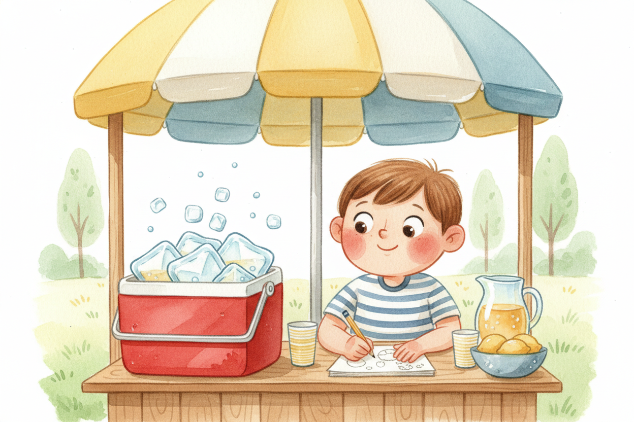 Profit also makes new things possible. ~~That lemonade stand profit?~~ You could buy **better lemons** next week. You co