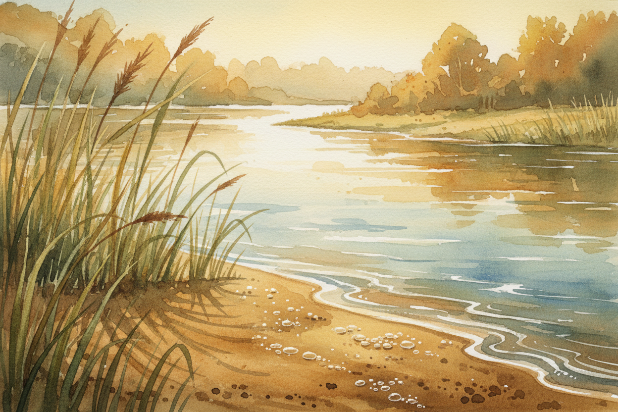 You find quicksand near rivers, beaches, and marshes — anywhere **water pushes up through sand from below**. The water p