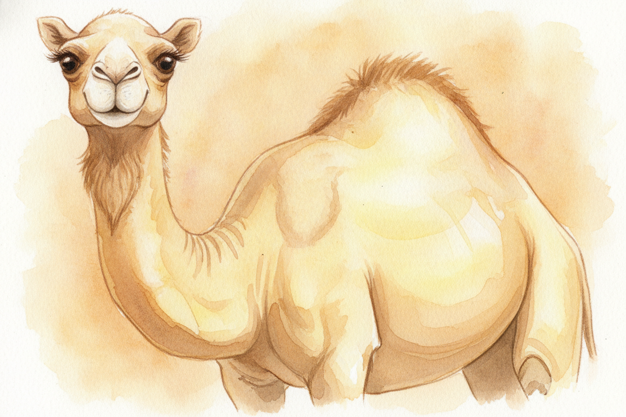 ~~Let's just say it plainly~~, so we can get on with the good part: a camel's hump is **not full of water**. **Not a dro