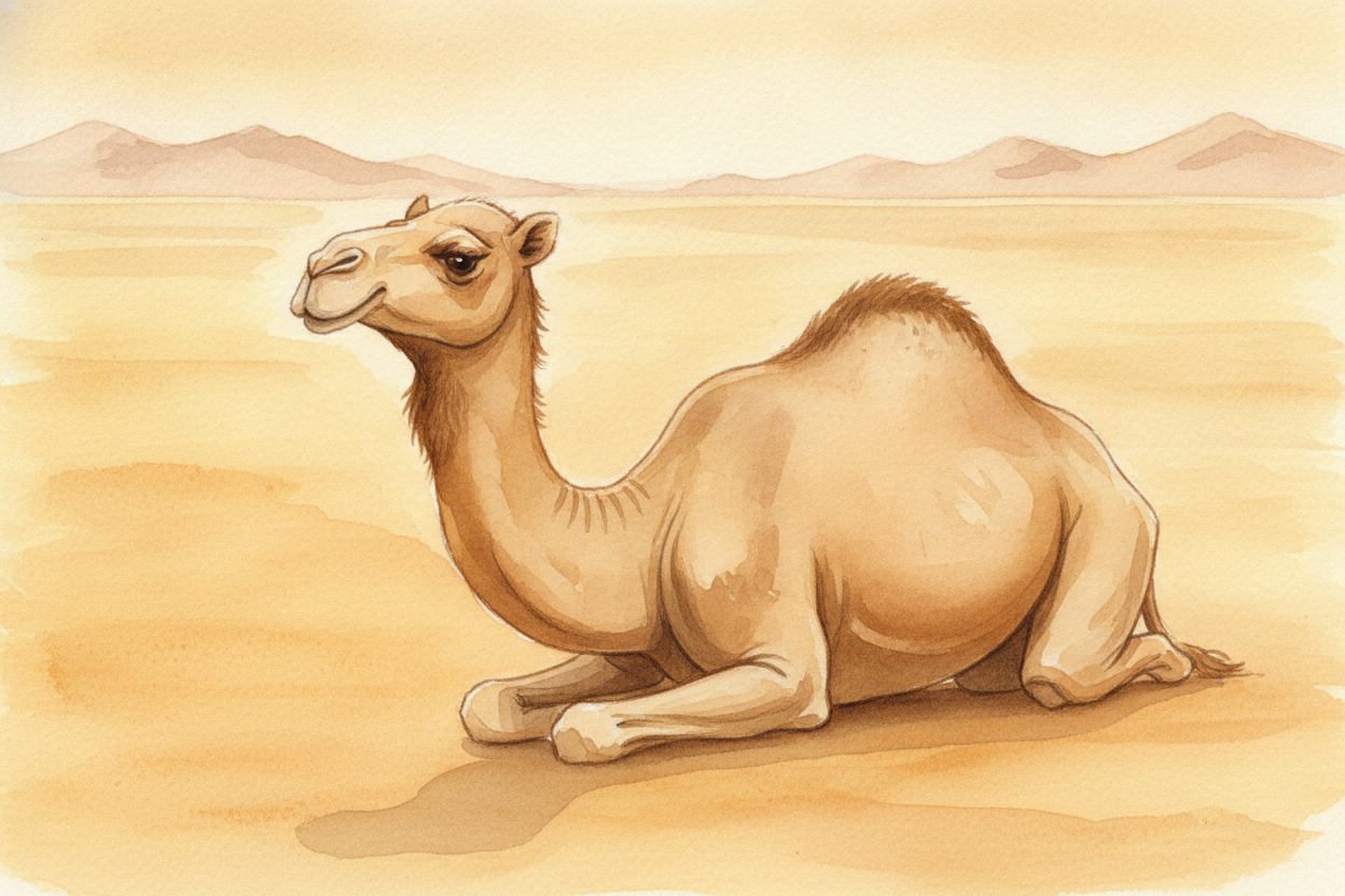 Now, why fat and not water? Because fat is a **brilliant lunchbox**. When food is scarce and the desert offers nothing b