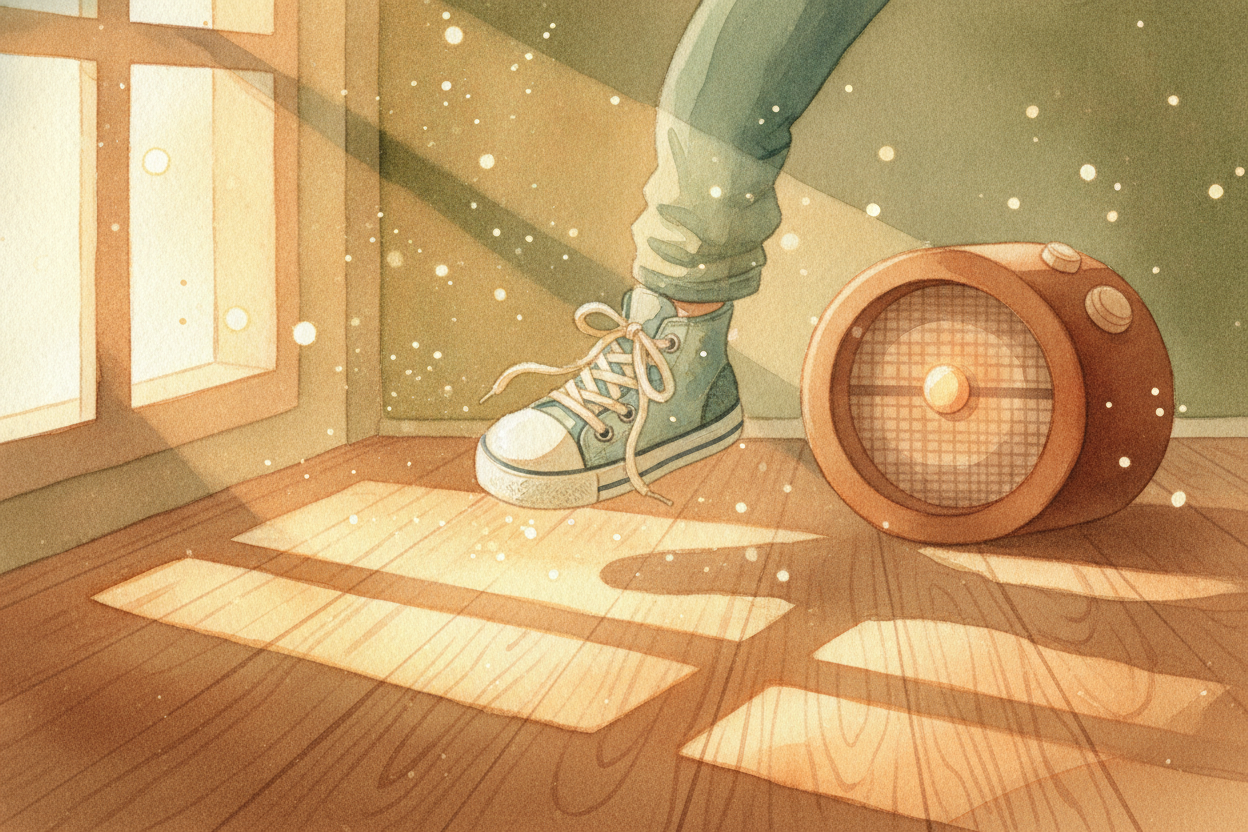 Put on any song you love and your body knows what to do. Your foot taps. Your head nods. Somewhere inside the music ther