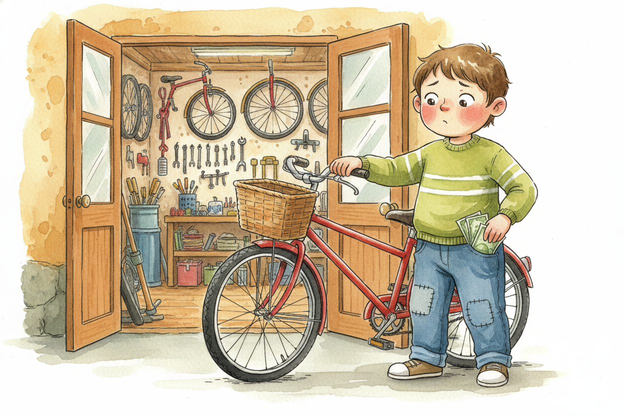 Saving also protects you from surprises. Your bike tire goes flat. Your phone screen cracks. ~~Life throws curveballs~~,