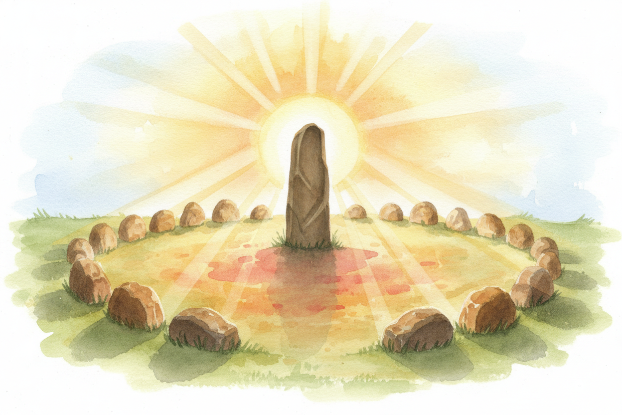 Why go to all that trouble? The best clue is the sun. On the morning of the summer solstice — the longest day of the yea