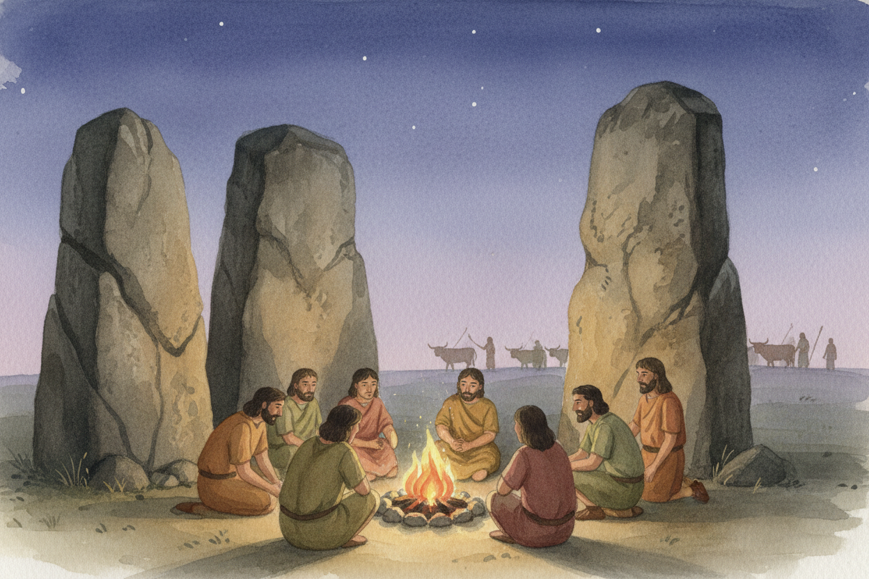 Who were these people? They lived in a world without writing, without metal tools — just stone, wood, bone, and incredib