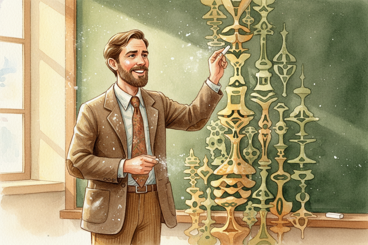 But mathematicians didn't stop there. In the 1970s, a mathematician named ++Ronald Graham++ was working on a problem abo