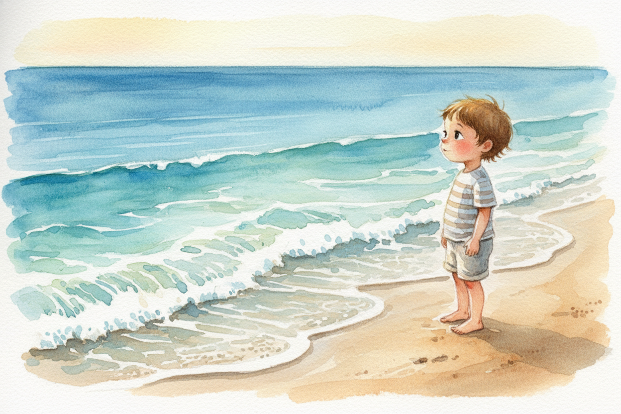 You've heard both words your whole life — **ocean and sea**. Sometimes people use them like they mean the same thing, ~~