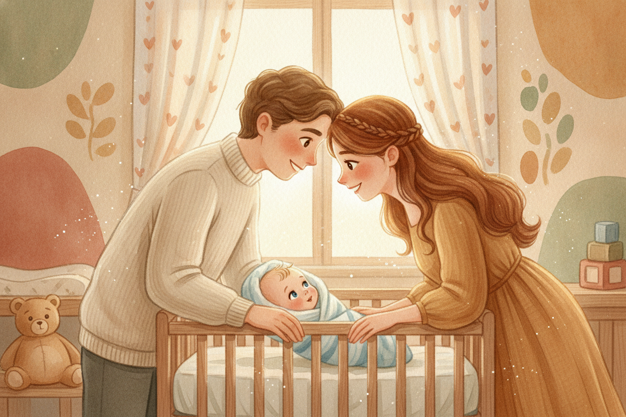 그리고 그 숨은 설명들은 *다음 세대로 몰래* 전해질 수 있어요. 갈색 눈의 부모 두 사람이 각각 **몰래 "파란색"을** 지니고 있다면, **파란 눈의 아이가** 태어날 수 있어요. 그 형질은 ~~한 차례를 건너뛰