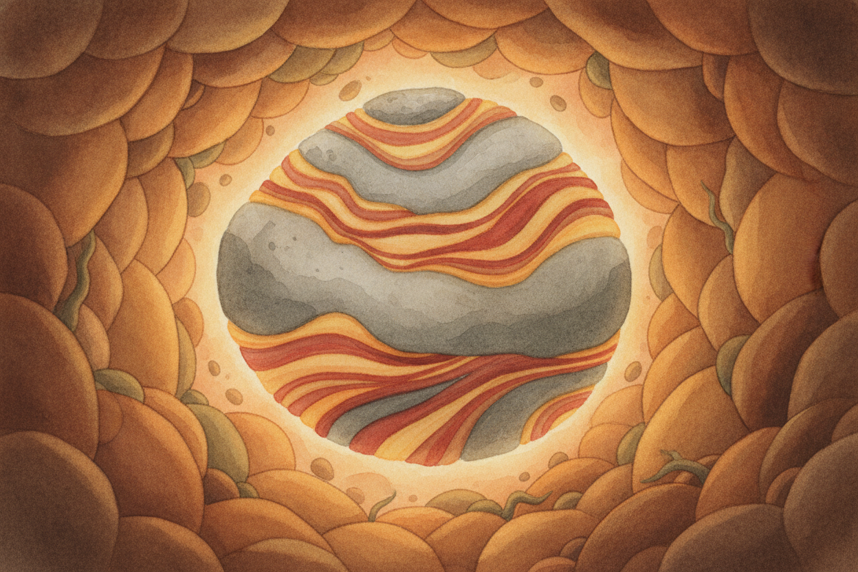 ~~Story number three~~ is a makeover. Take any rock — igneous or sedimentary — and **bury it deep where the heat and pre