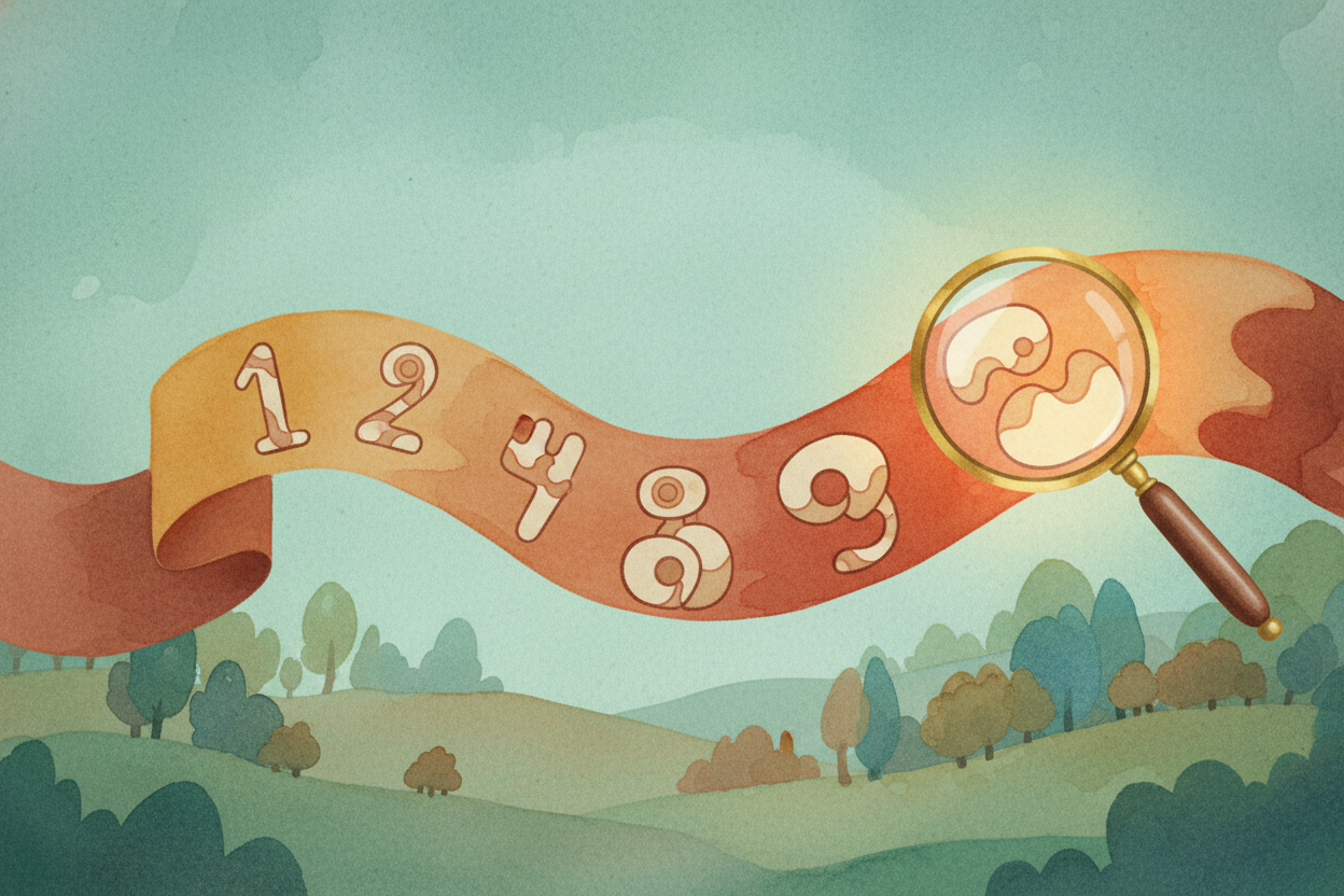 ~~Here's a shortcut~~ so you never have to line up jellybeans again. *Even numbers always end in 0, 2, 4, 6, or 8*. *Odd