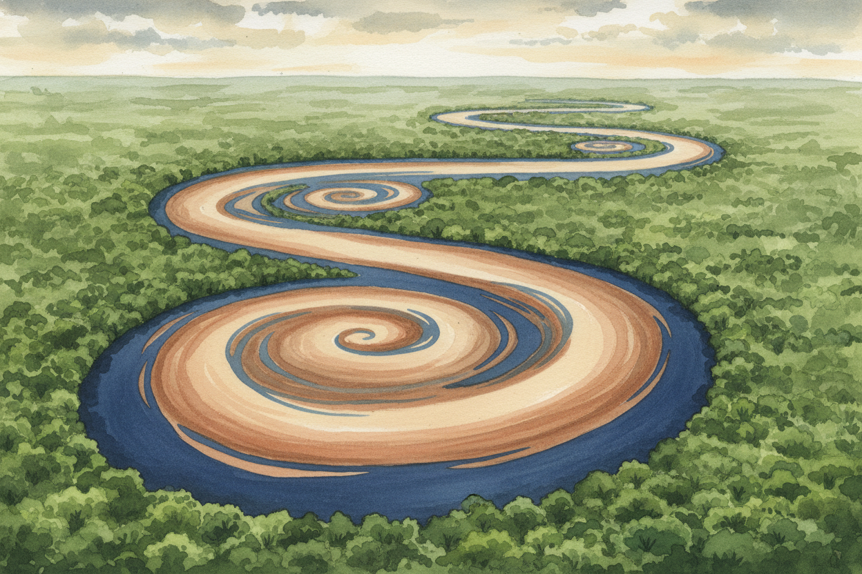 The challenger is the ++Amazon River++ in ++South America++. It's definitely the **fattest river** — it dumps more water