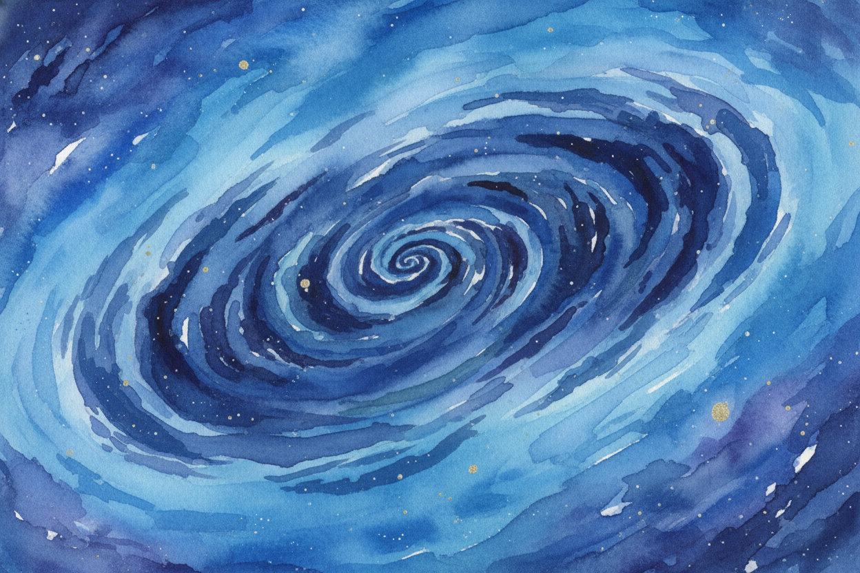 Sometimes a giant dark storm appears, a swirling spot bigger than our whole planet. Astronomers once spotted one and nic