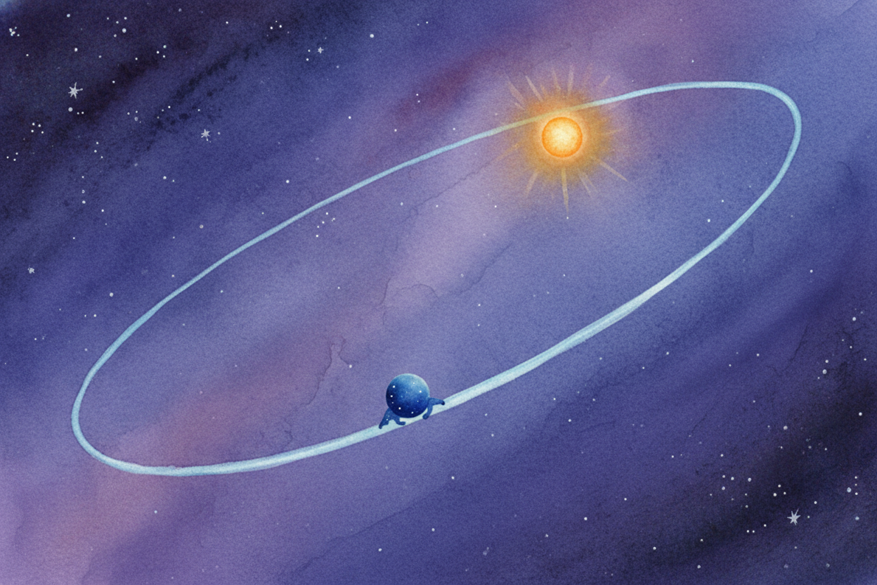 One year on ++Neptune++ is almost impossible to imagine. It takes about **165 Earth-years** for Neptune to circle the Su