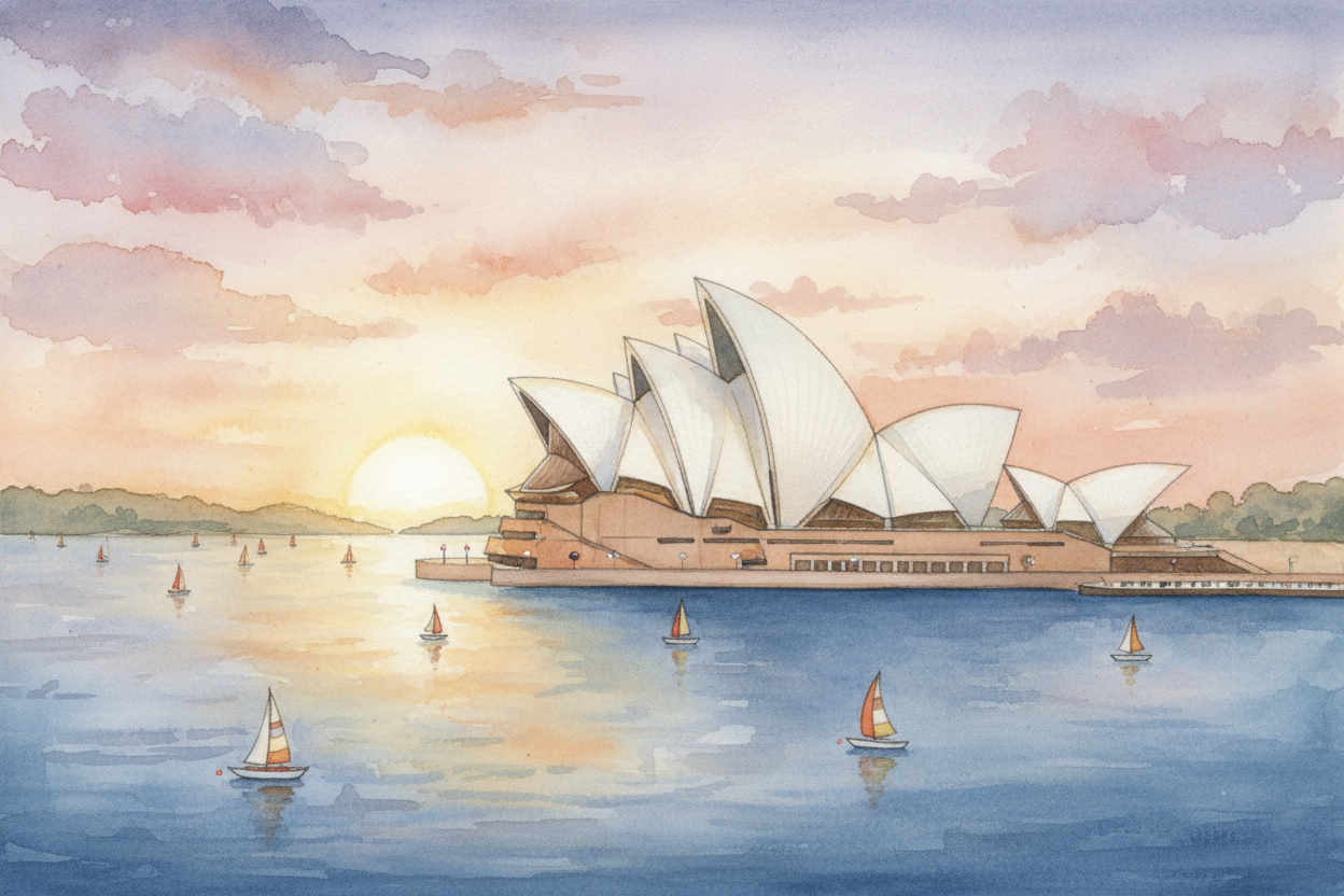 There's a building in Australia that looks like it shouldn't exist. ~~Not because it's impossible~~ — it's very real, si