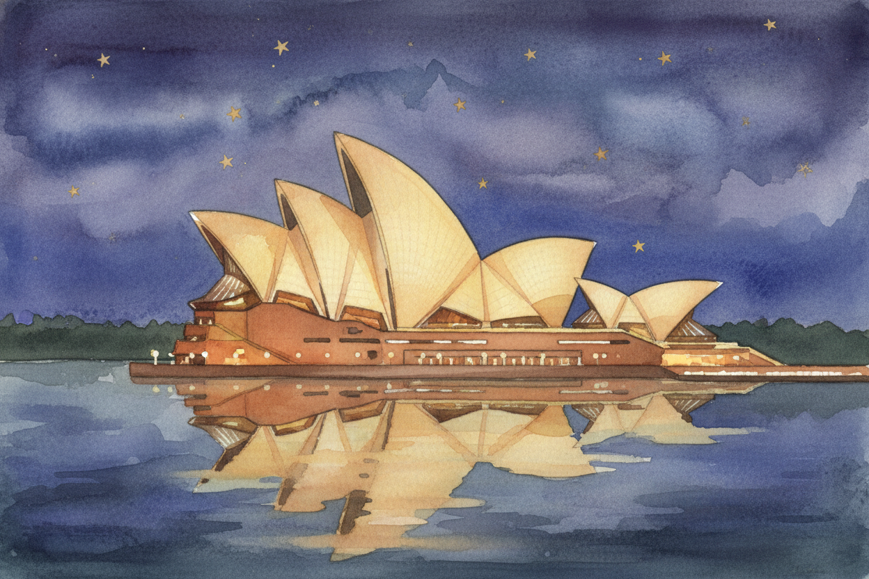 ++Utzon++ never returned to ++Australia++ to see the finished building, but in 2003, thirty years after it opened, the O