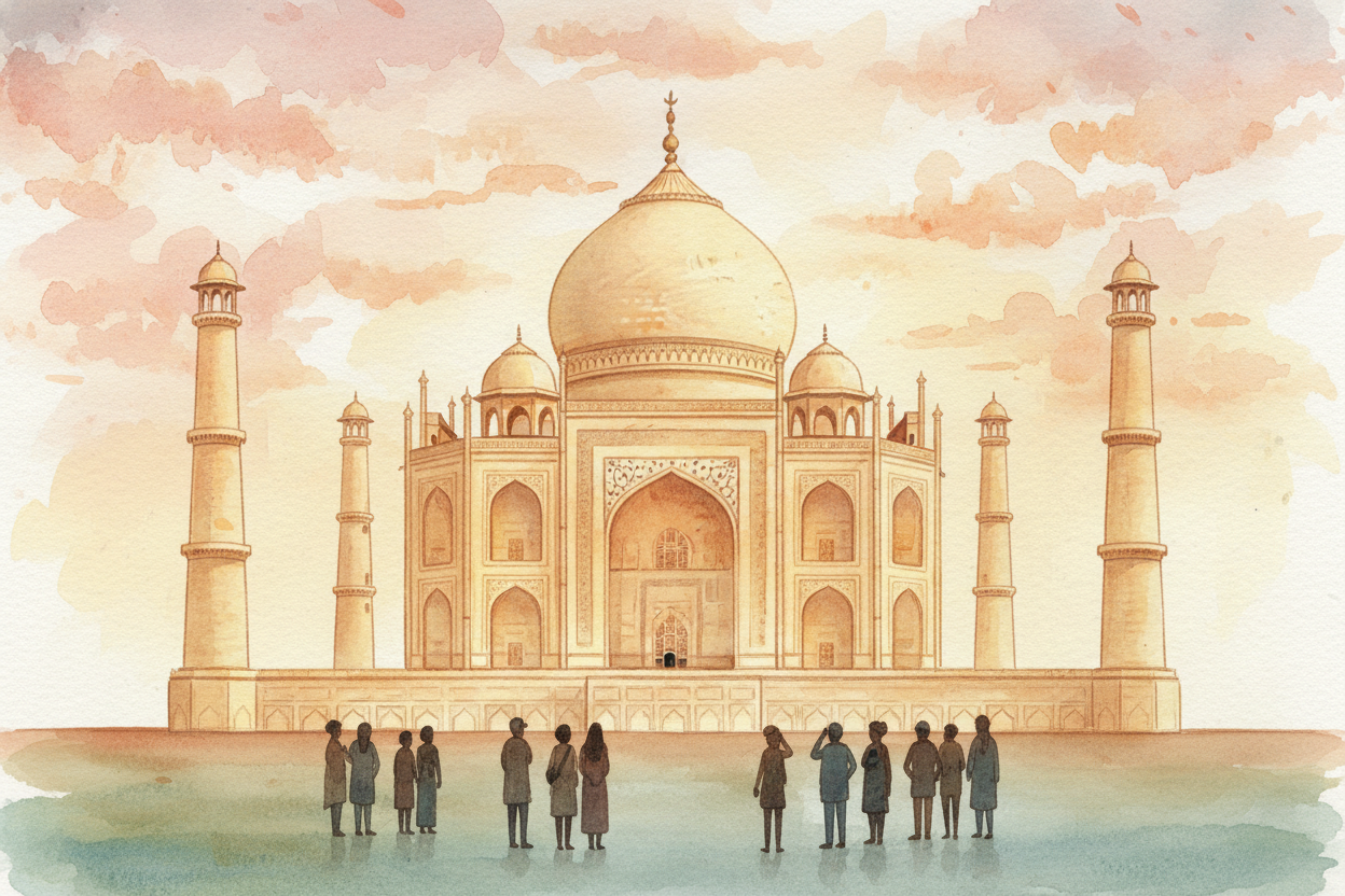 Today, **millions of people** visit every year. They come from every country, speaking every language, and they all do t