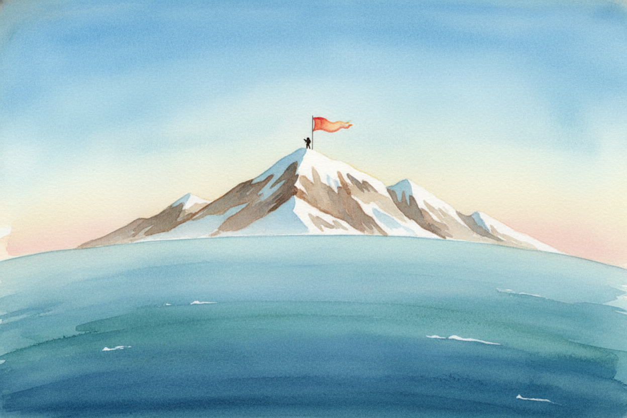 Meet ++Mount Everest++, the famous one. Its peak sits **29,032 feet** above sea level — higher than any other point on E