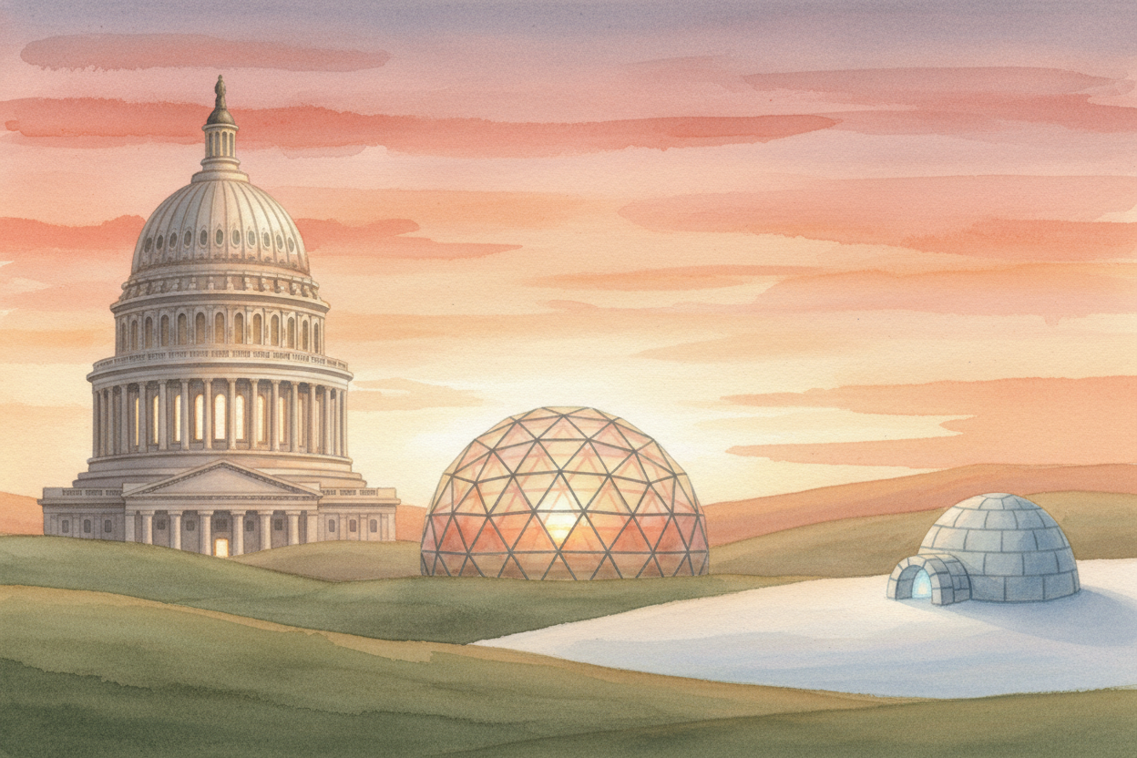 You've probably seen domes everywhere — on big buildings, stadiums, even igloos. They look simple, just a smooth curve a
