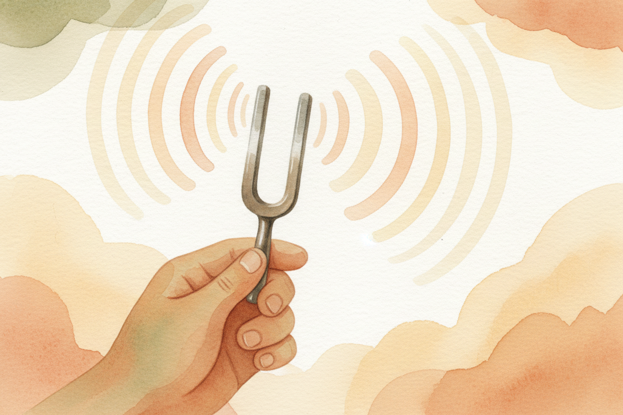 Every sound you've ever heard is made of vibrations — **tiny, fast jiggles** traveling through the air. When something v