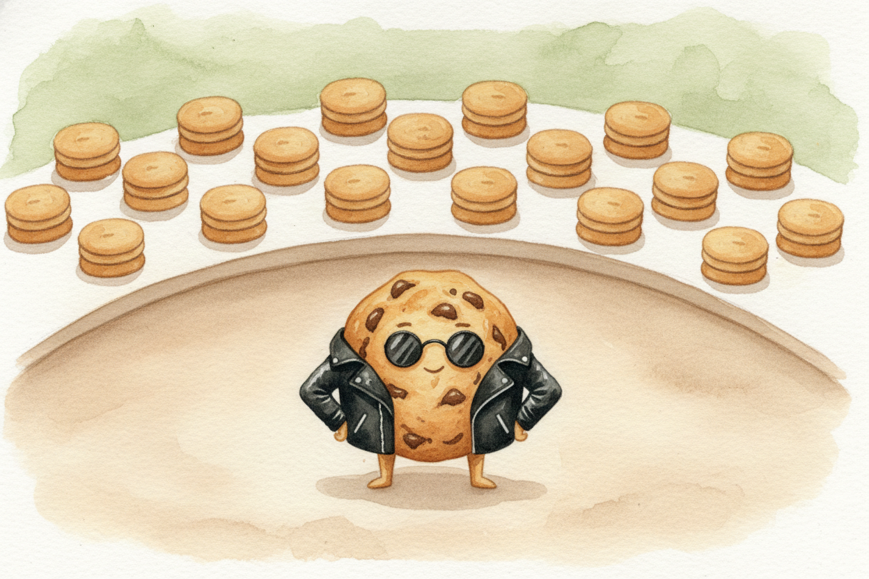 Numbers have ~~secret identities~~. Some can be split into equal groups — **12 cookies can become 3 piles of 4, or 4 pil