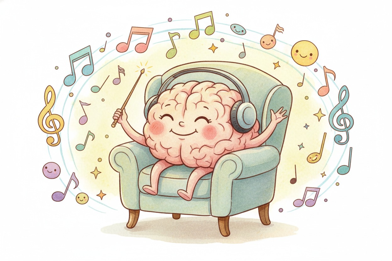 The funny thing is, earworms **aren't actually a problem** — they're proof that your brain is doing exactly what it's bu