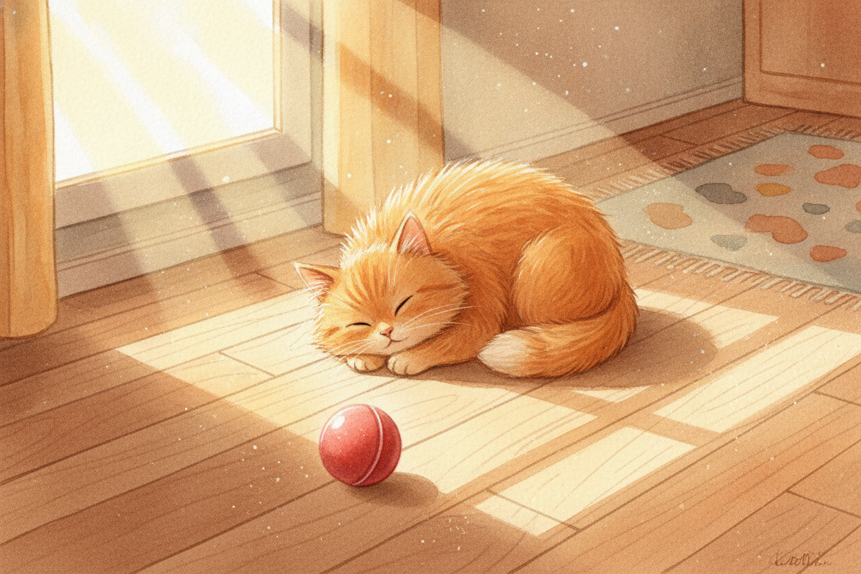 Look around you. A rolling ball, a closing door, a sleeping cat that absolutely refuses to budge. Some things zoom, some