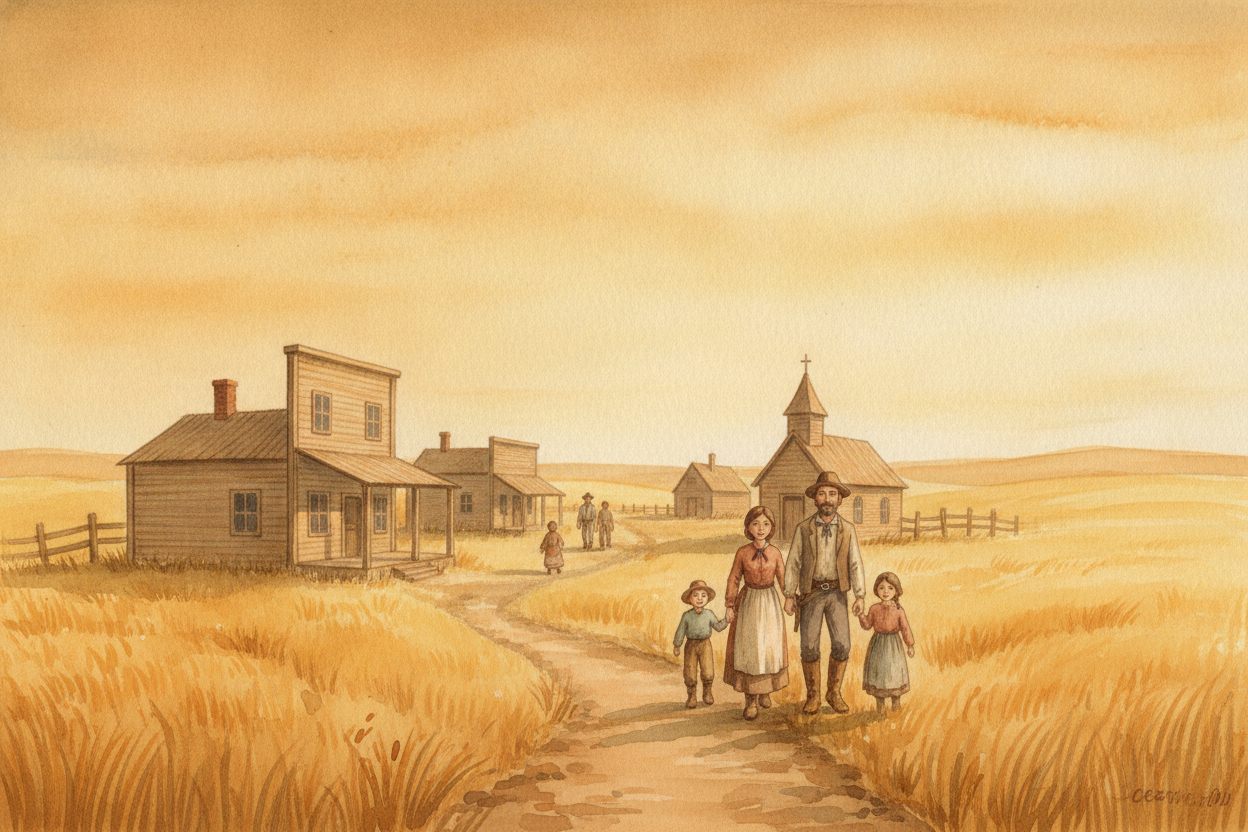 ~~So what was frontier life really like?~~ **Hard, yes** — long days, simple food, and weather that didn't care about yo
