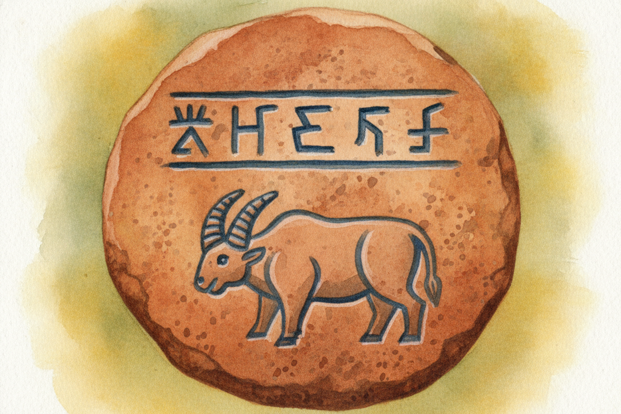 ~~But here's the part that keeps the mystery alive:~~ they left behind writing — short rows of symbols on those seals — 