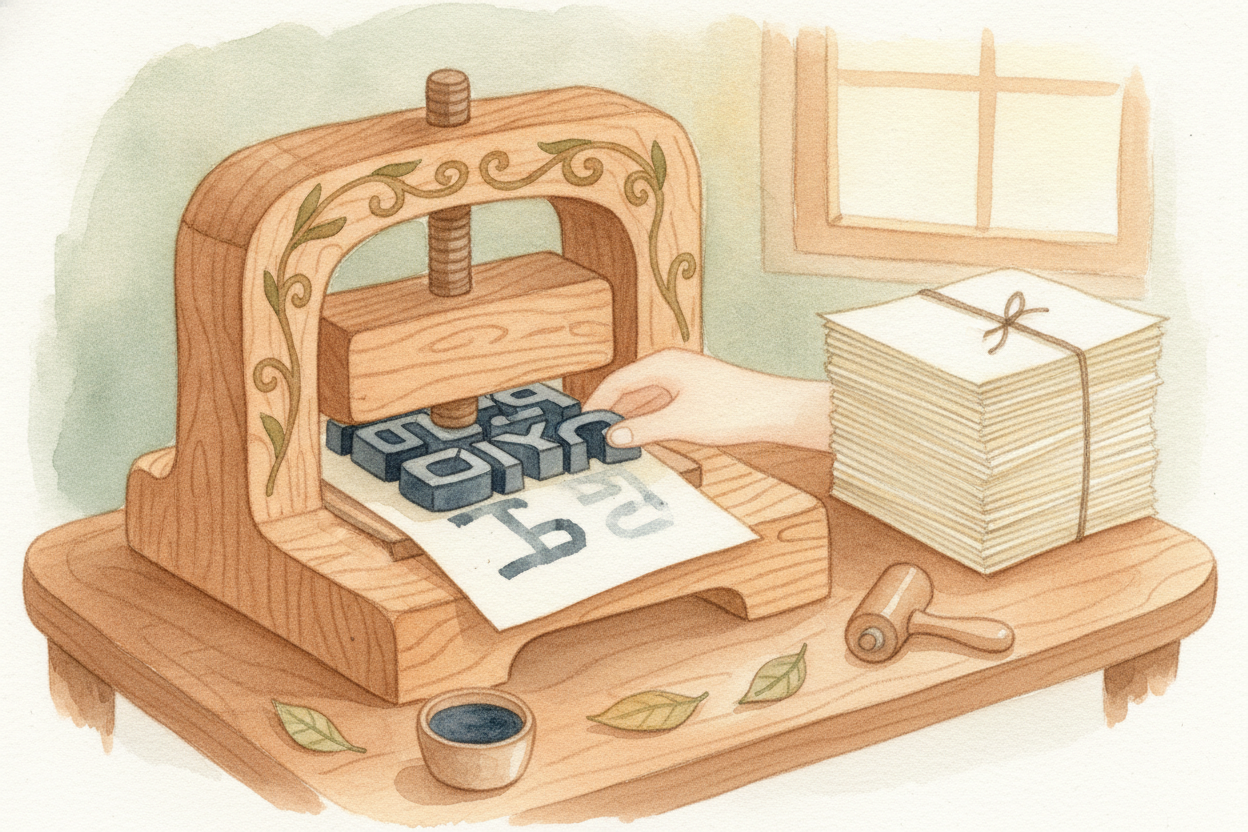 Writing had **one catch**, though. Every book had to be copied out by hand, _slow line after slow line_, so books stayed