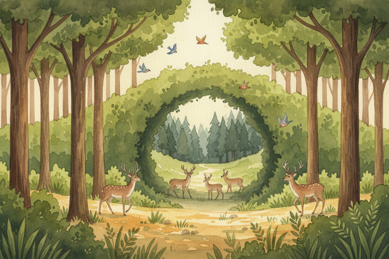 And habitats can shrink. When forests are cut or wetlands drained, the ~~life-support kit gets unplugged~~, and the anim