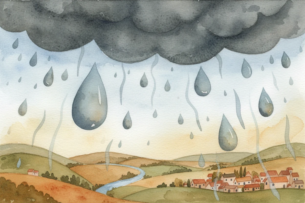 Where does rain come from?