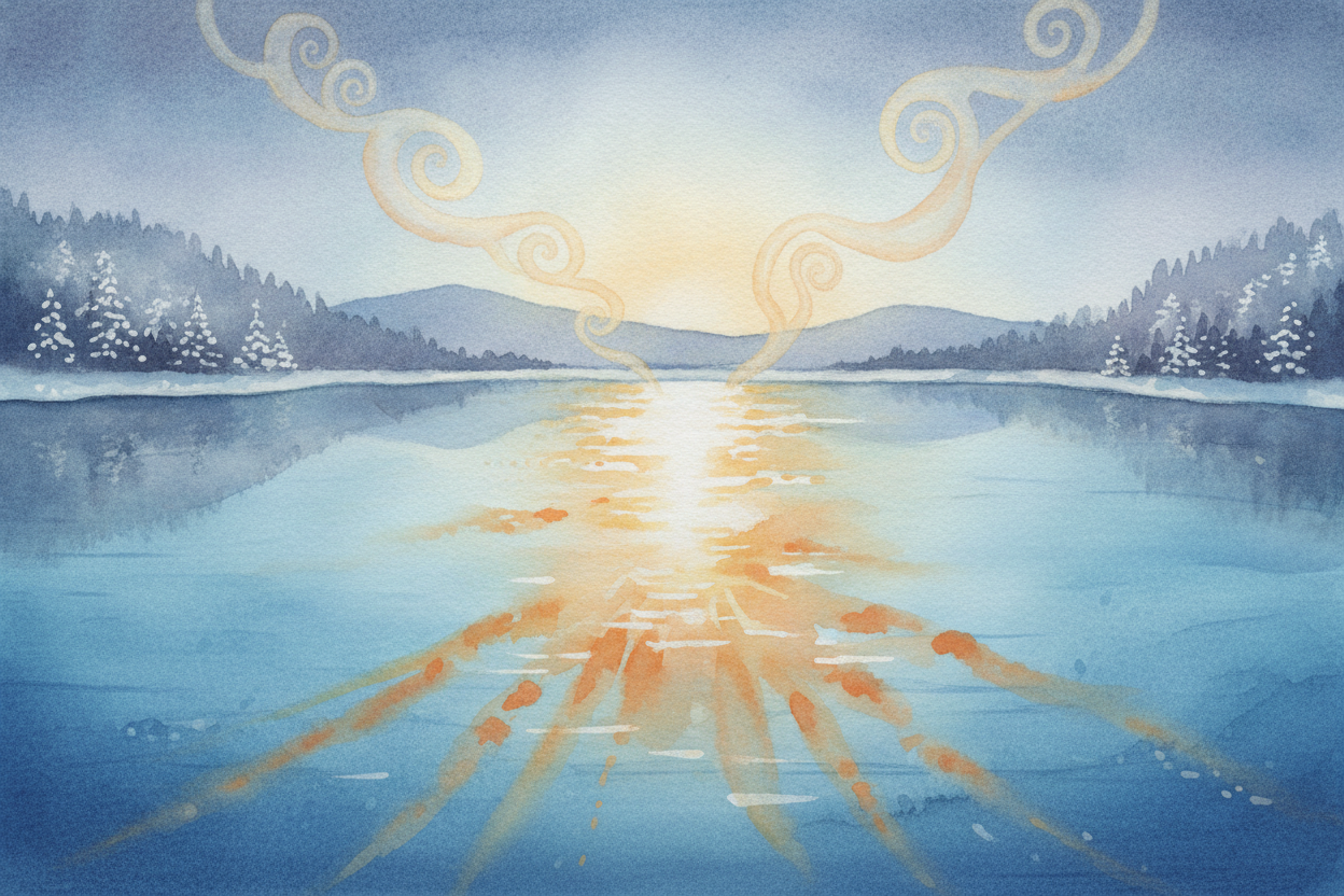 ~~Our story starts~~ not in the sky, but in a puddle, a lake, an ocean — any old water sitting around in the sunshine. T