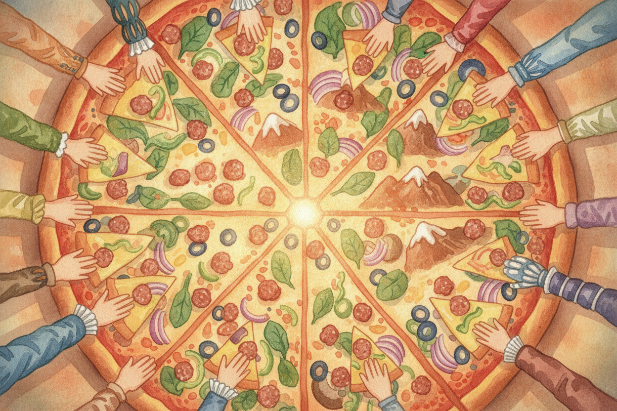 So who invented pizza? A hungry Mediterranean baker, a nervous tomato, a crowded Naples street, a maybe-queen, and a boa