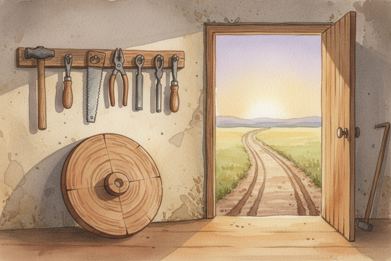 So when people ask "~~who invented the wheel~~," the honest answer is: we have no idea. A technology that important **wa