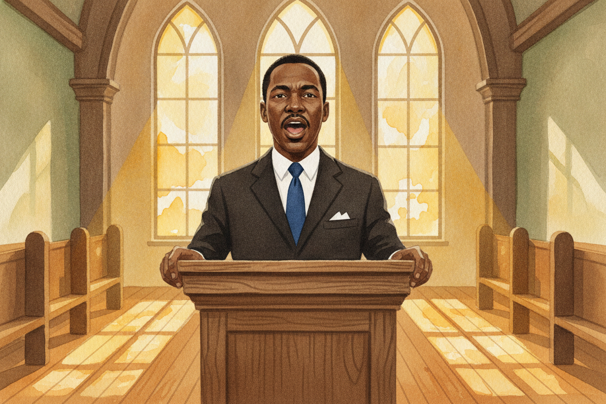 Some people change the world not with armies or money, but with words and patience. ++Martin Luther King Jr.++ was one o