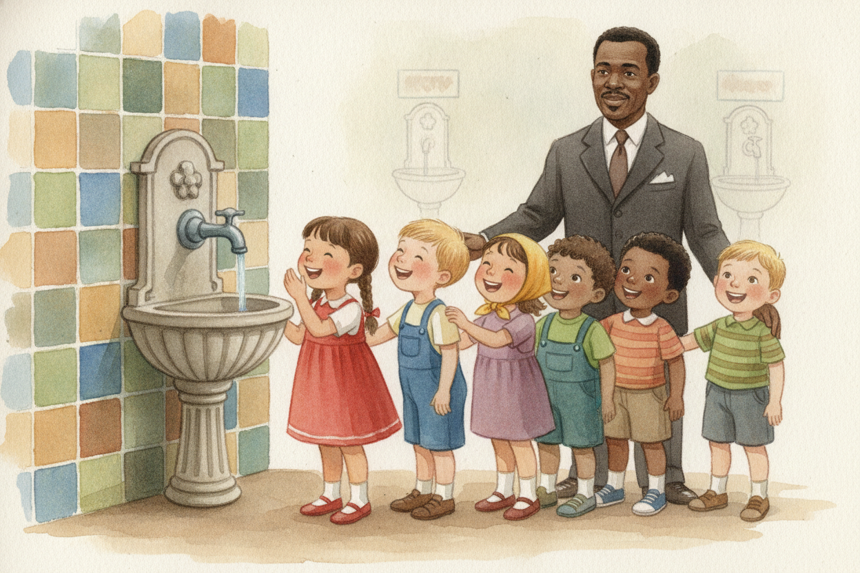 So who was ++Martin Luther King Jr.++? A preacher who believed **the strongest thing in the world isn't a fist — it's an