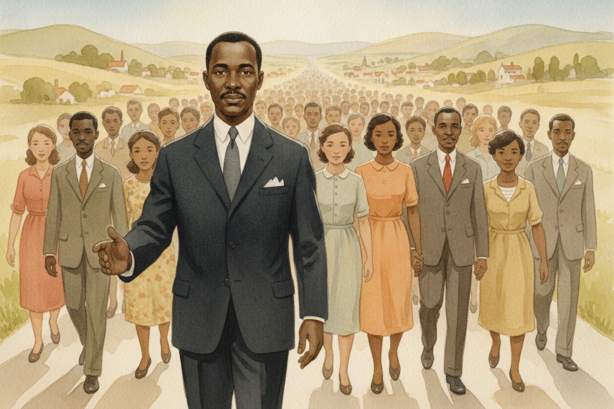 ~~It worked.~~ The unfair bus rule was struck down. King saw that **peaceful protest had real power**, and people across