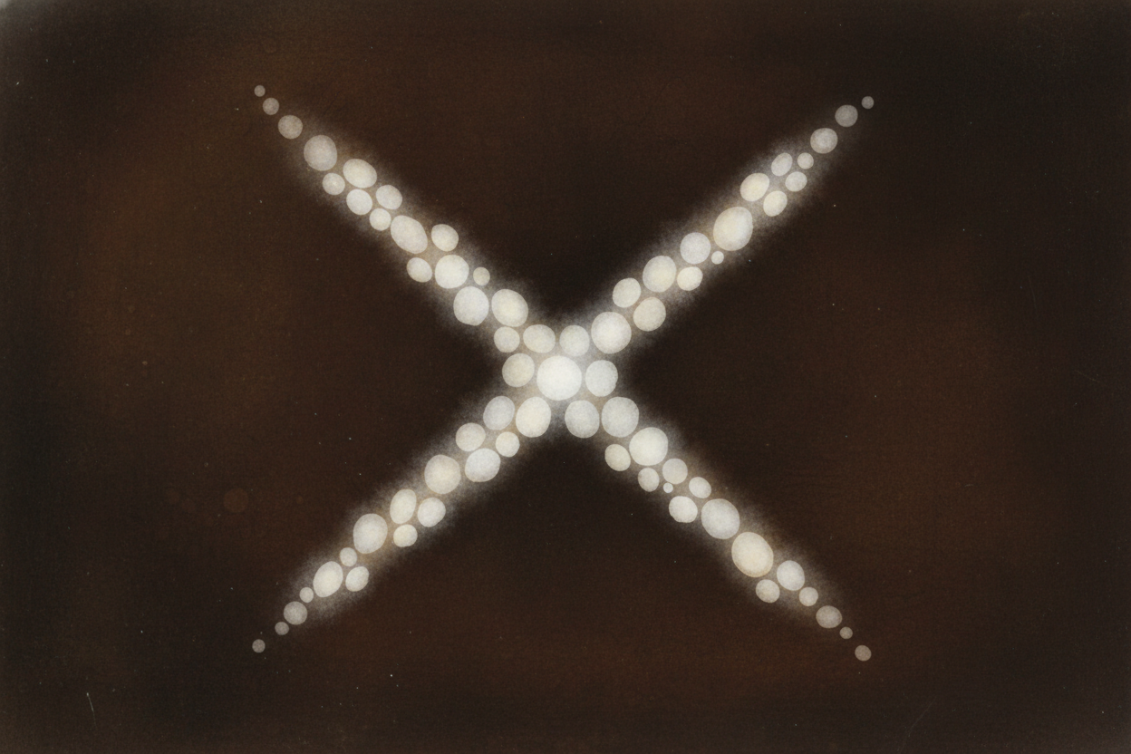 Then she made a photograph that would become famous. It was nicknamed "++Photo 51++." On it, the X-ray pattern formed a 