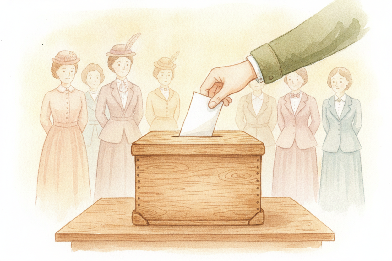 Today, dropping a ballot into a box feels ordinary — almost boring. ~~That ordinary moment is the whole prize.~~ It's wh