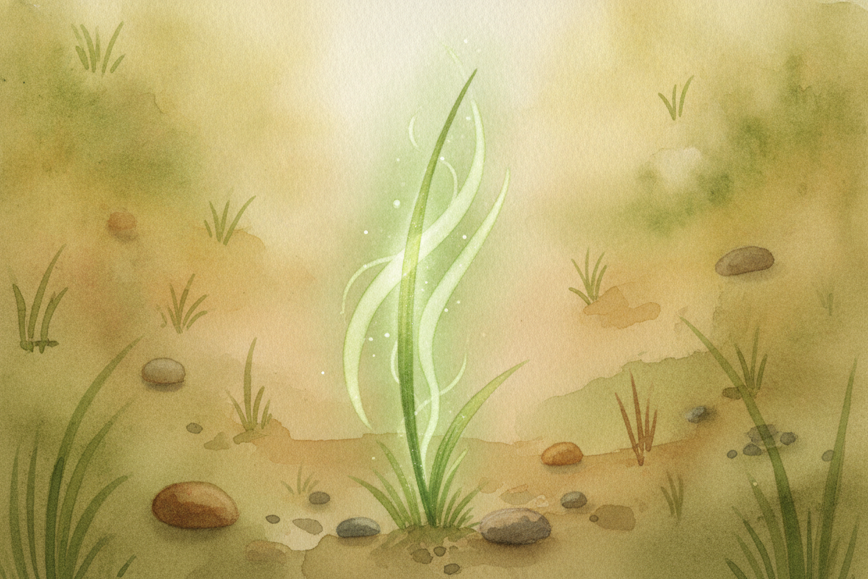 ~~That's the twist that surprises everyone:~~ a green plant is green because **green is the one color it DIDN'T want**. 