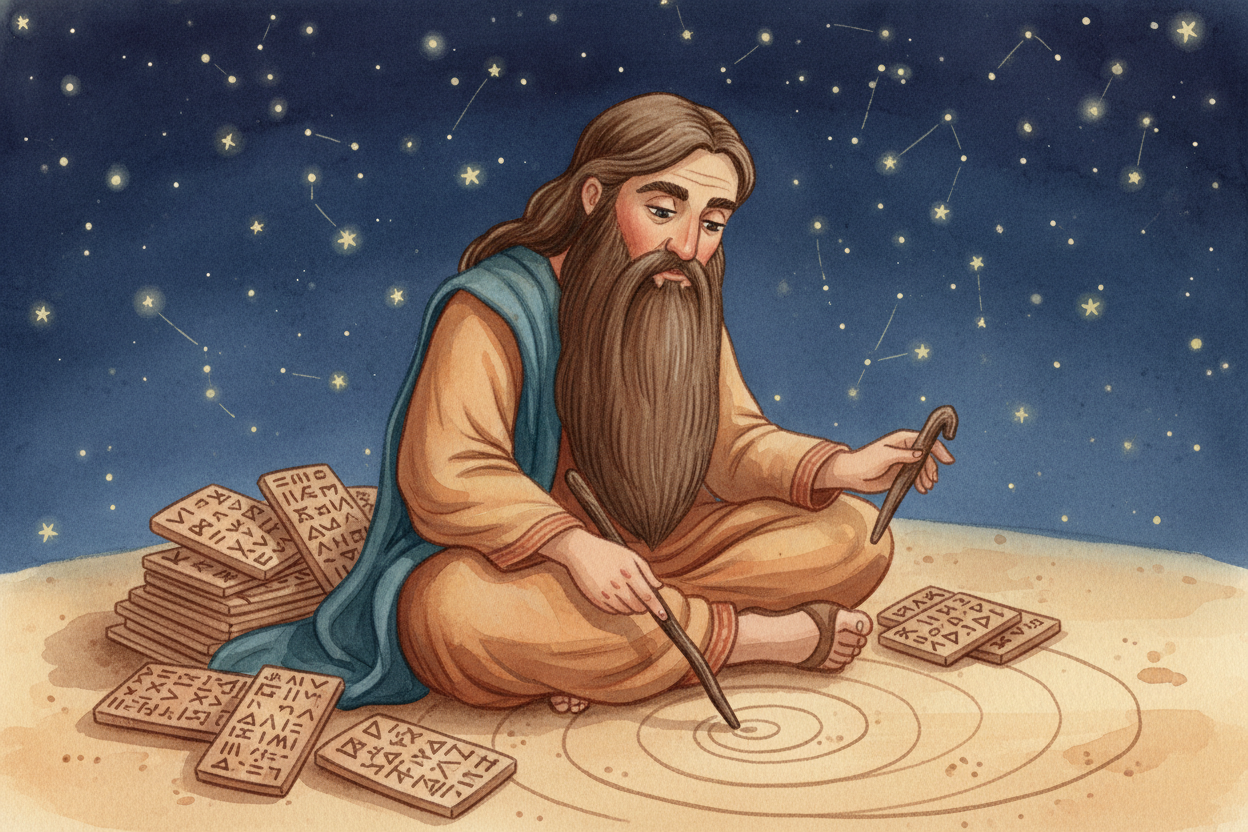 Someone, a very long time ago, sat down and decided: a circle gets 360 degrees. Not 100. Not 1000. Three hundred and six