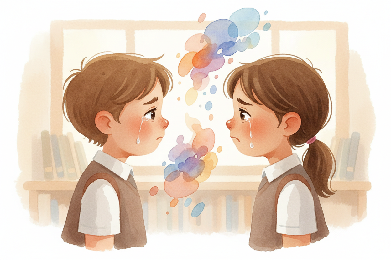 ++Mirror neurons++ help you understand people. When your friend's face crumples before they cry, you feel a shadow of th