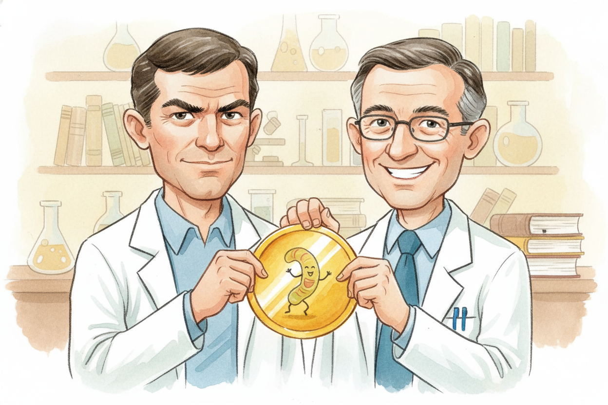 In 2005, ++Barry Marshall++ and ++Robin Warren++ won the ++Nobel Prize in Medicine++. The award honored a curly bacteriu