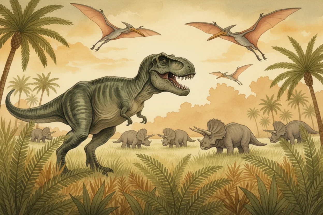 Why did dinosaurs go extinct?