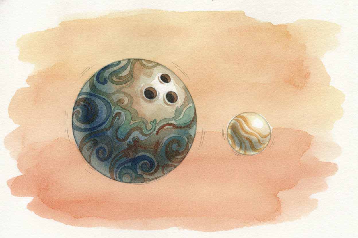 ~~Now, here's the wild part.~~ Gravity itself doesn't care how heavy something is. A long time ago, people figured out t